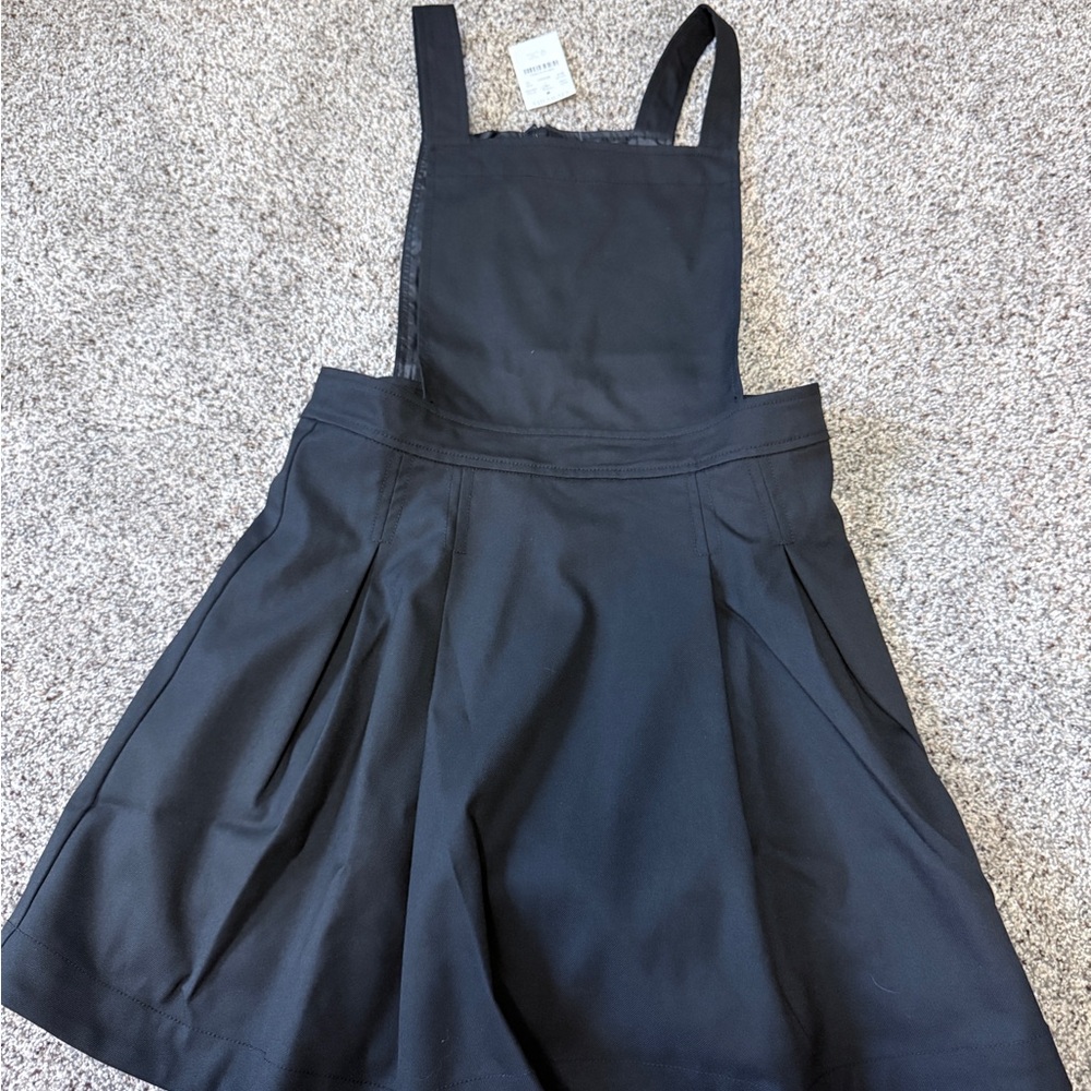 Crewcuts Black Pinafore Kids Dress - New